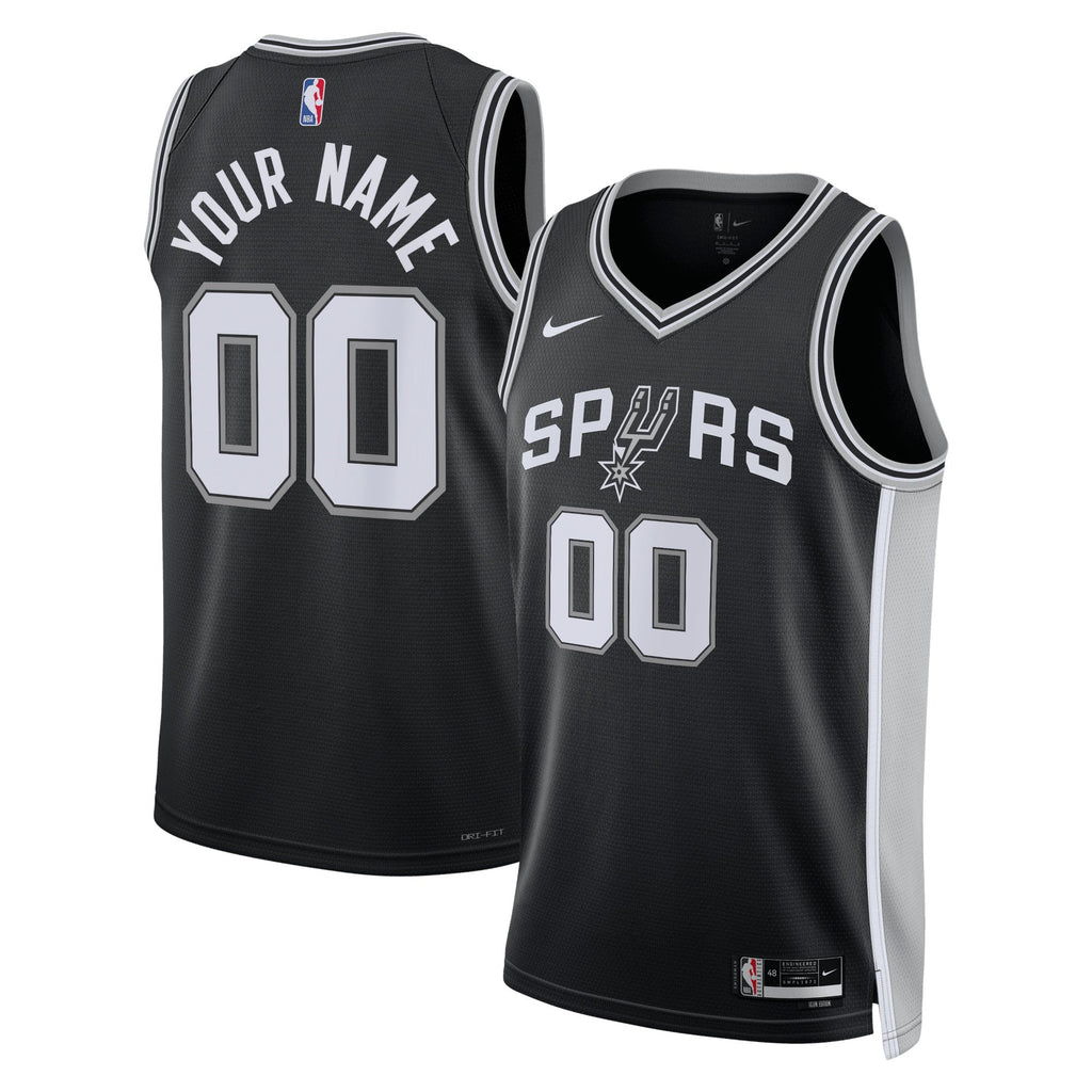 San Antonio Spurs Nike Icon Swingman Jersey - Custom - Unisex product image 1, provided for visual reference and product