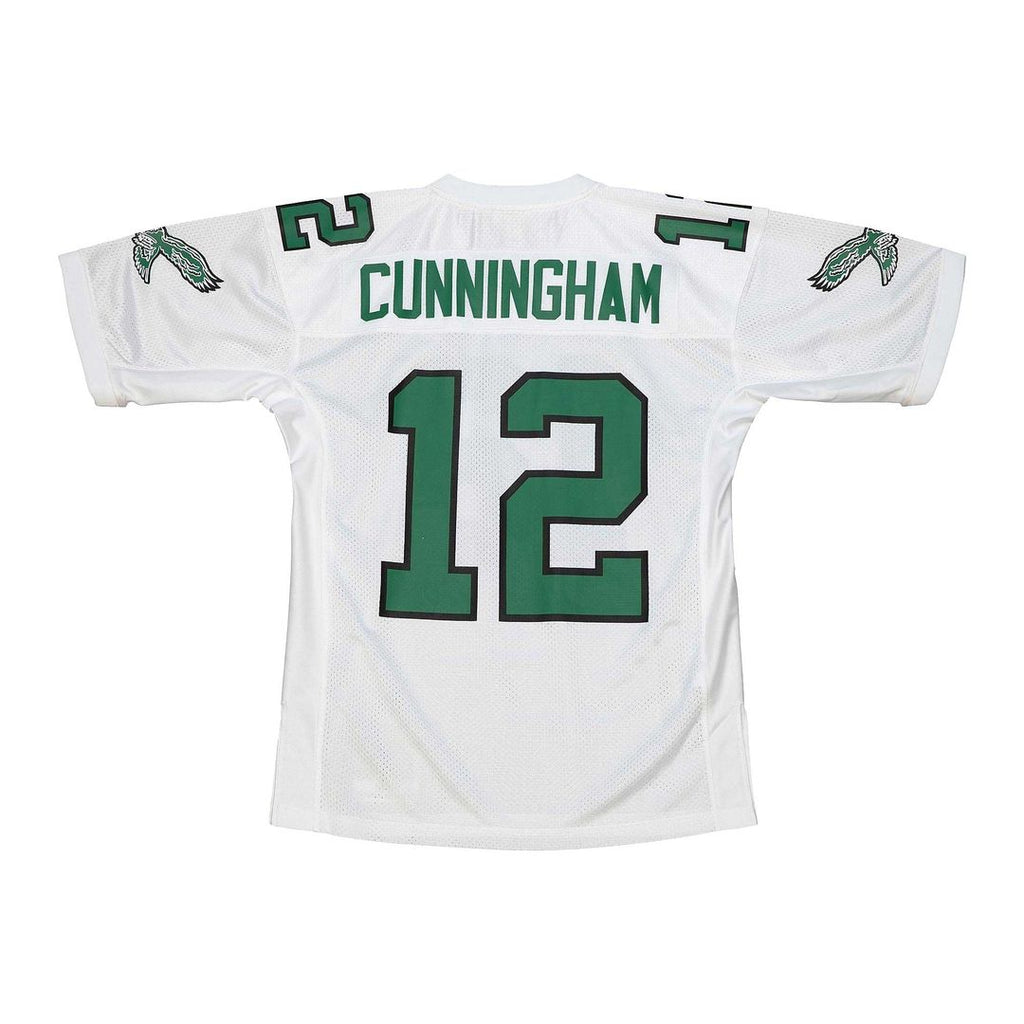 Philadelphia Eagles 1992 Randall Cunningham Mitchell & Ness White Authentic Throwback Retired Player Jersey product image 3,