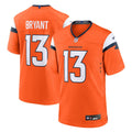 Denver Broncos Pat Bryant Nike Orange Team Game Jersey product image 1, provided for visual reference and product detail