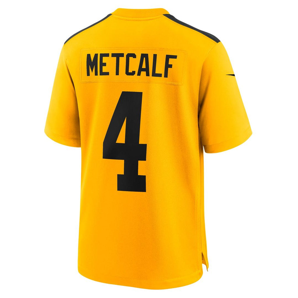 Pittsburgh Steelers DK Metcalf Nike Black Game Player Jersey product image 19, provided for visual reference and product