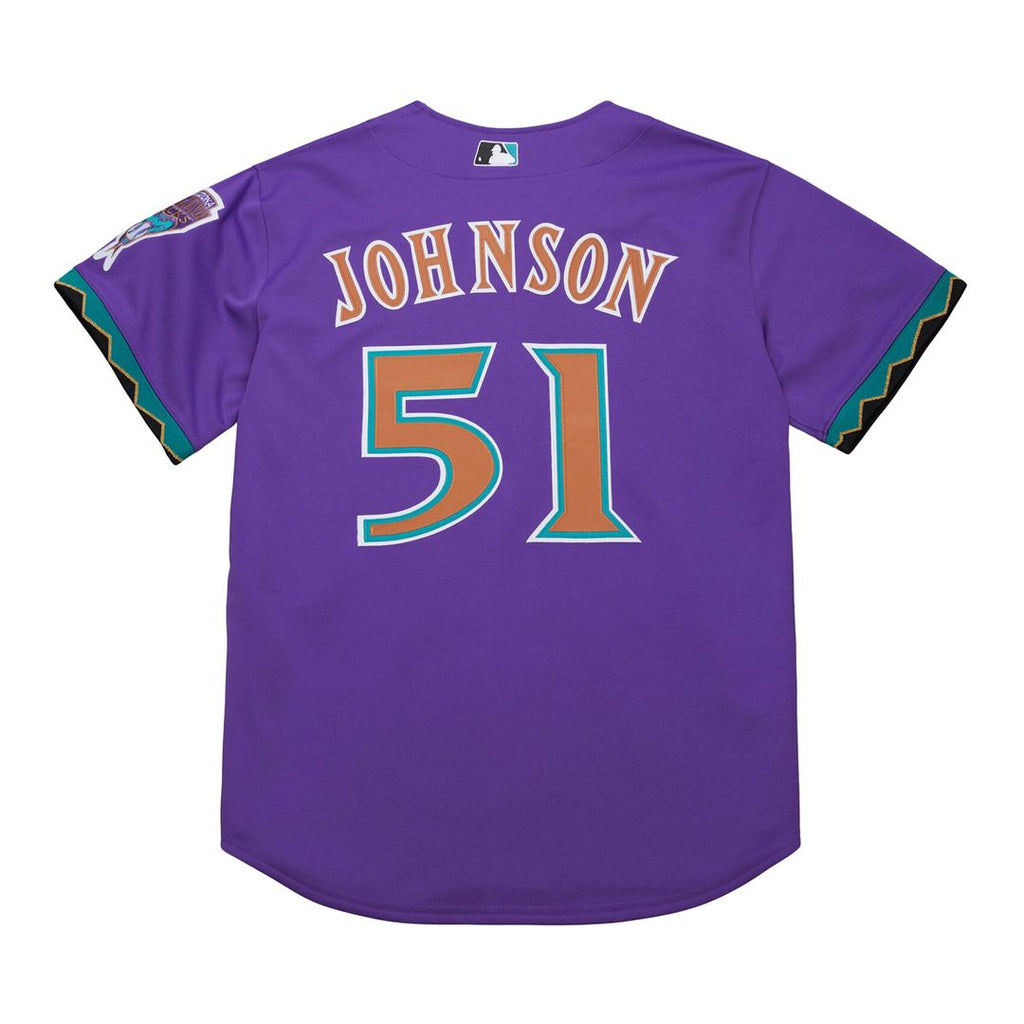 Arizona Diamondbacks Randy Johnson Mitchell & Ness Black 2001 Authentic Jersey product image 19, provided for visual