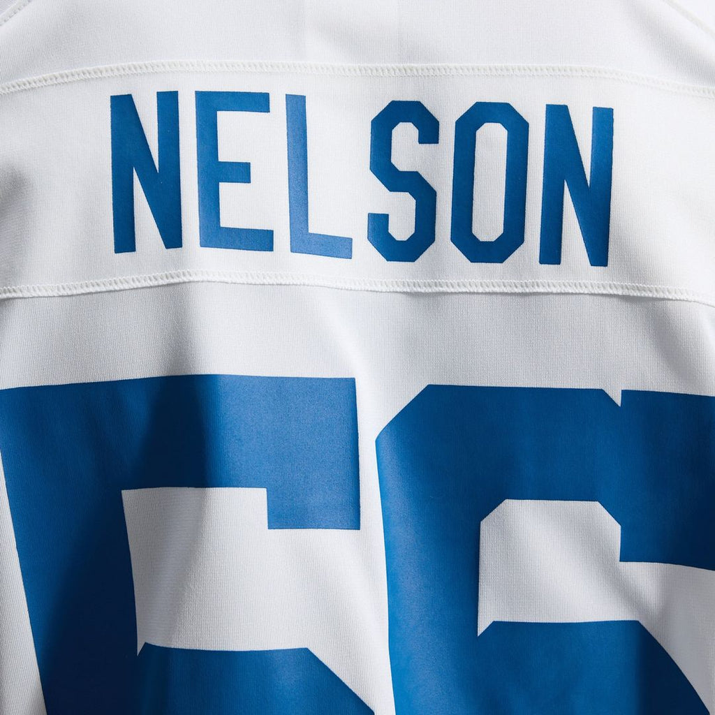 Indianapolis Colts Quenton Nelson Nike White Game Player Jersey product image 12, provided for visual reference and product