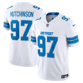 Detroit Lions Aidan Hutchinson Nike White Vapor F.U.S.E. Stitched Limited Jersey product image 1, provided for visual
