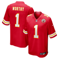 Kansas City Chiefs Xavier Worthy Nike Red Player Game Jersey product image 1, provided for visual reference and product