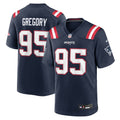 New England Patriots Eric Gregory Nike Navy Team Game Jersey product image 1, provided for visual reference and product