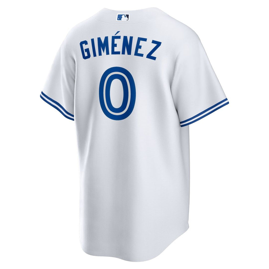 Toronto Blue Jays Andres Gimenez Nike White Home Replica Jersey product image 3, provided for visual reference and product