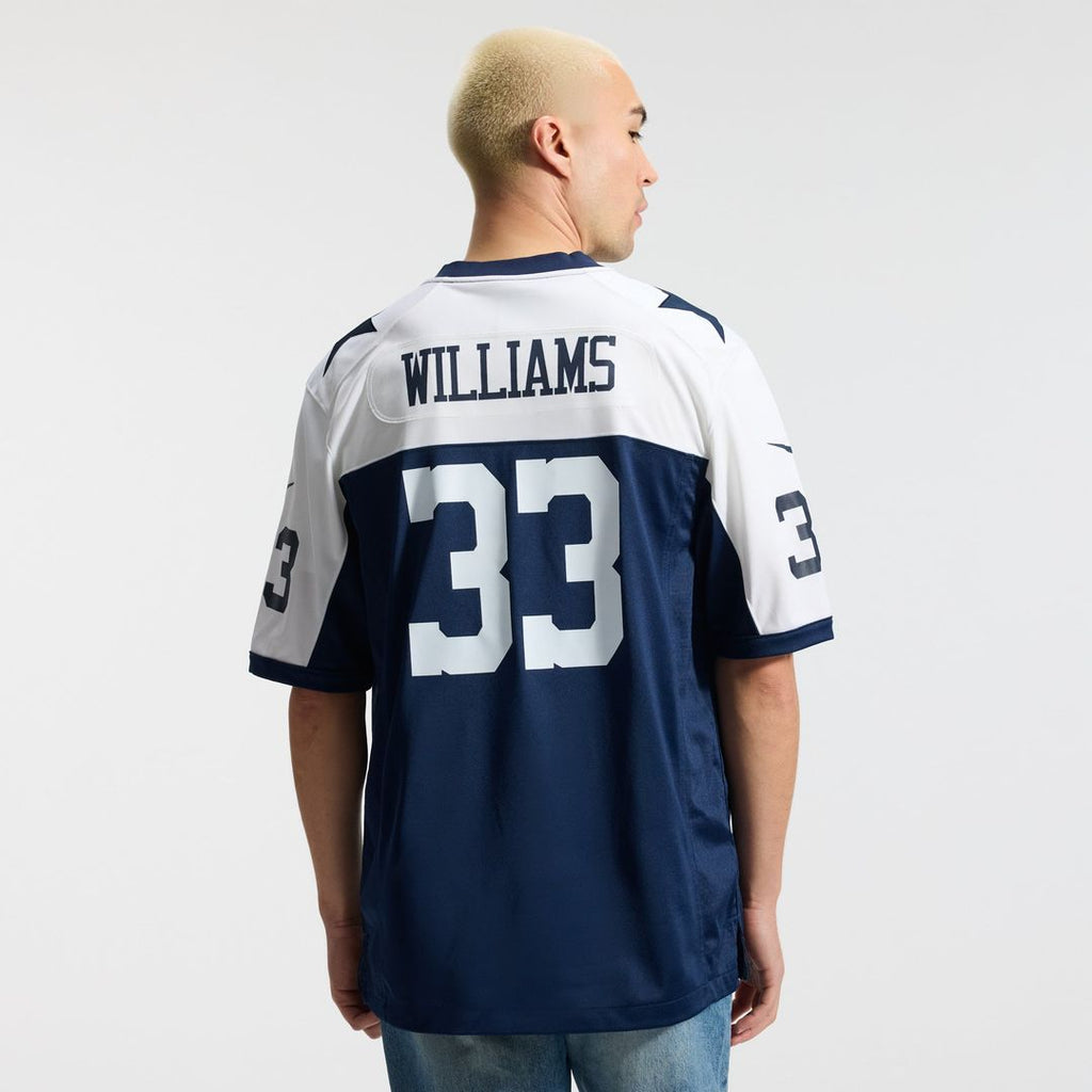 Dallas Cowboys Javonte Williams Nike Navy Alternate Game Jersey product image 16, provided for visual reference and product
