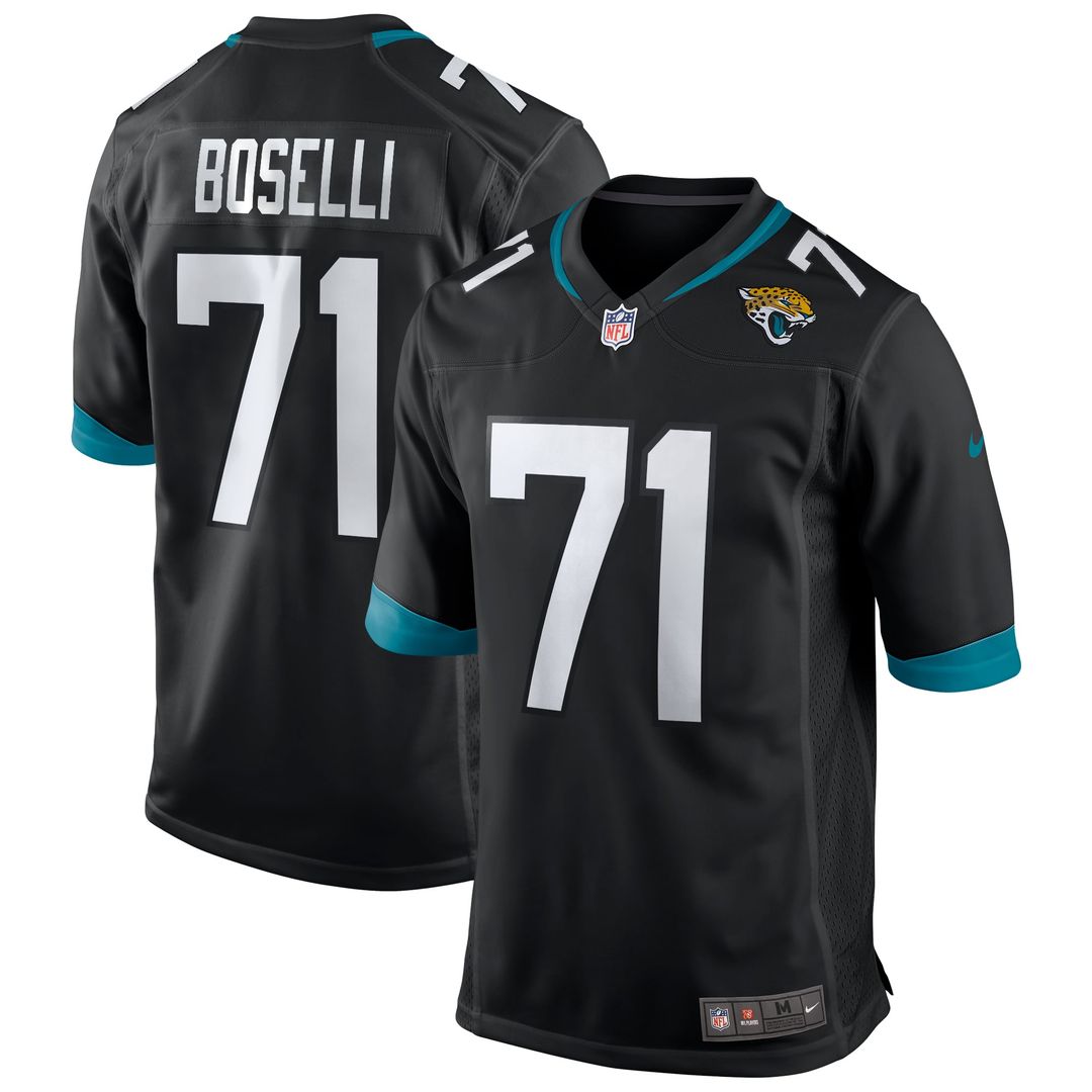 Jacksonville Jaguars Tony Boselli Nike Black Retired Player Alternate Game Jersey product image 1, provided for visual