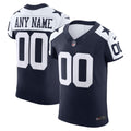 Dallas Cowboys Nike Navy Vapor F.U.S.E. Elite Custom Jersey product image 1, provided for visual reference and product