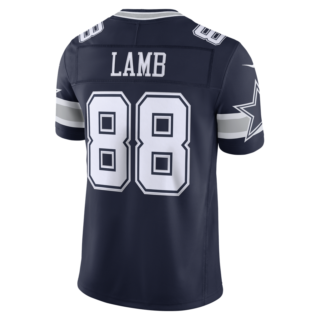 Dallas Cowboys CeeDee Lamb Nike White Alternate Vapor F.U.S.E. Stitched Limited Jersey product image 9, provided for visual