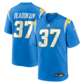 Los Angeles Chargers Jordan Oladokun Nike Powder Blue Team Game Jersey product image 1, provided for visual reference and