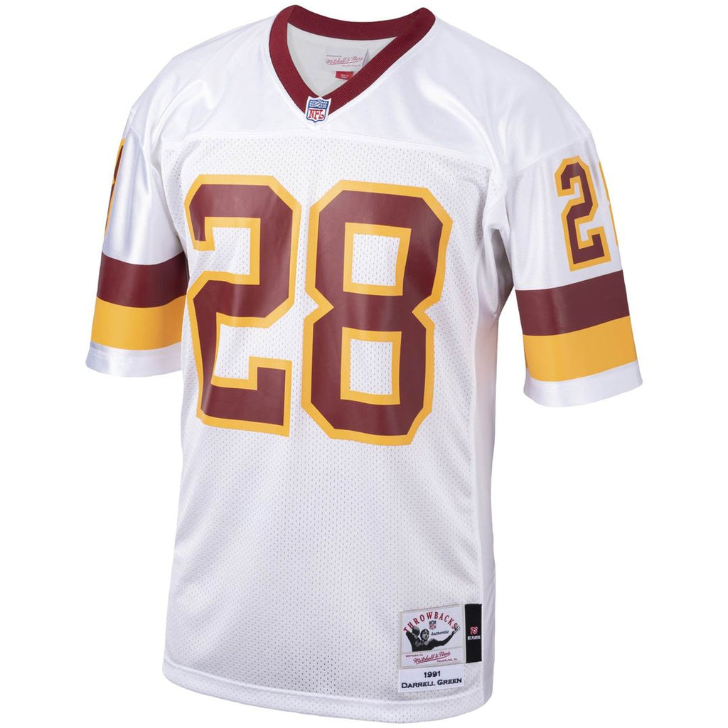Washington Football Team 1991 Darrell Green Mitchell & Ness White Authentic Throwback Retired Player Jersey product image 2,