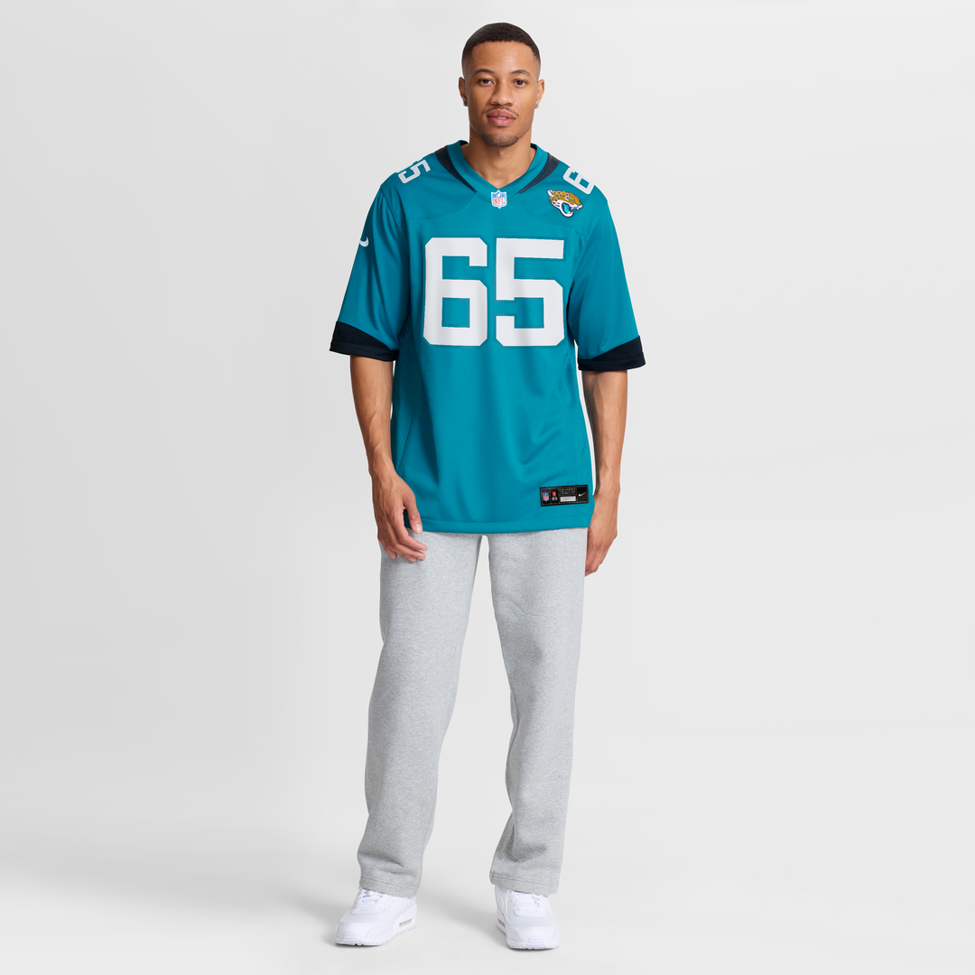 Jacksonville Jaguars Patrick Mekari Nike Teal Team Game Jersey product image 7, provided for visual reference and product