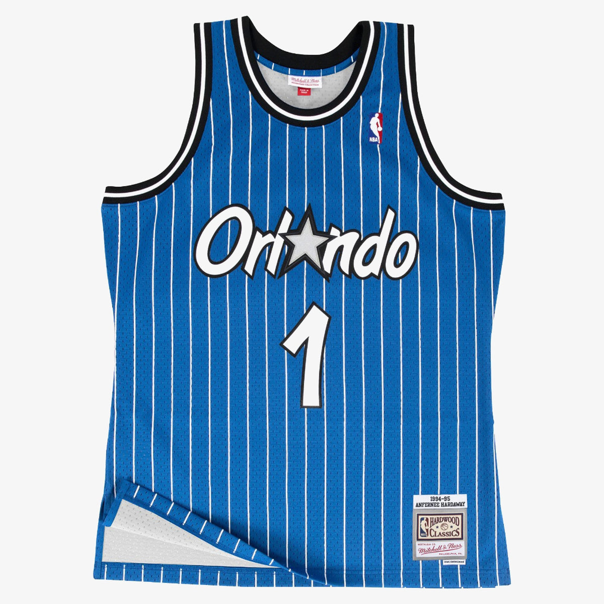 Orlando Magic Mitchell & Ness Swingman Jersey Road Anfernee Hardaway 1994-95 product image 1, provided for visual reference