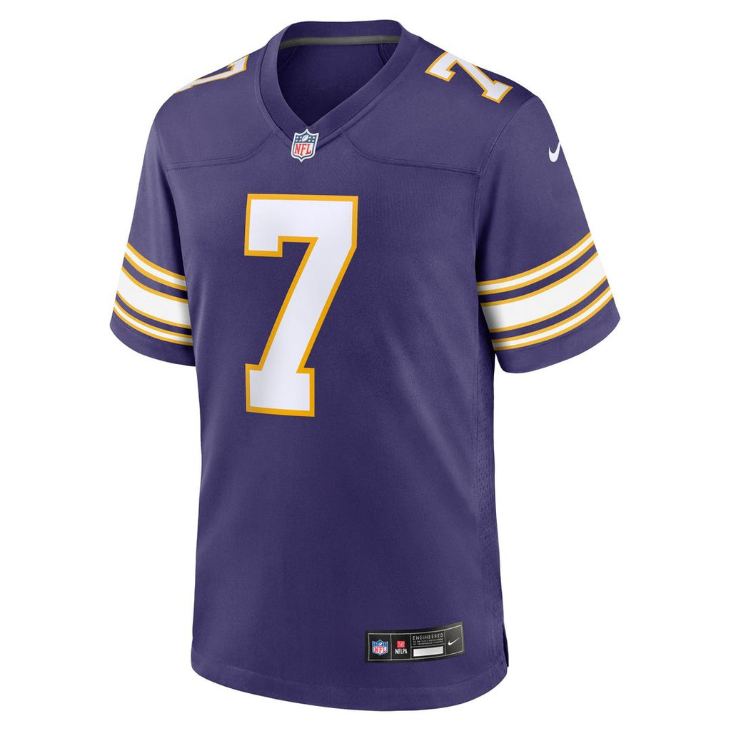 Minnesota Vikings Byron Murphy Jr. Nike Purple Alternate Game Jersey product image 2, provided for visual reference and