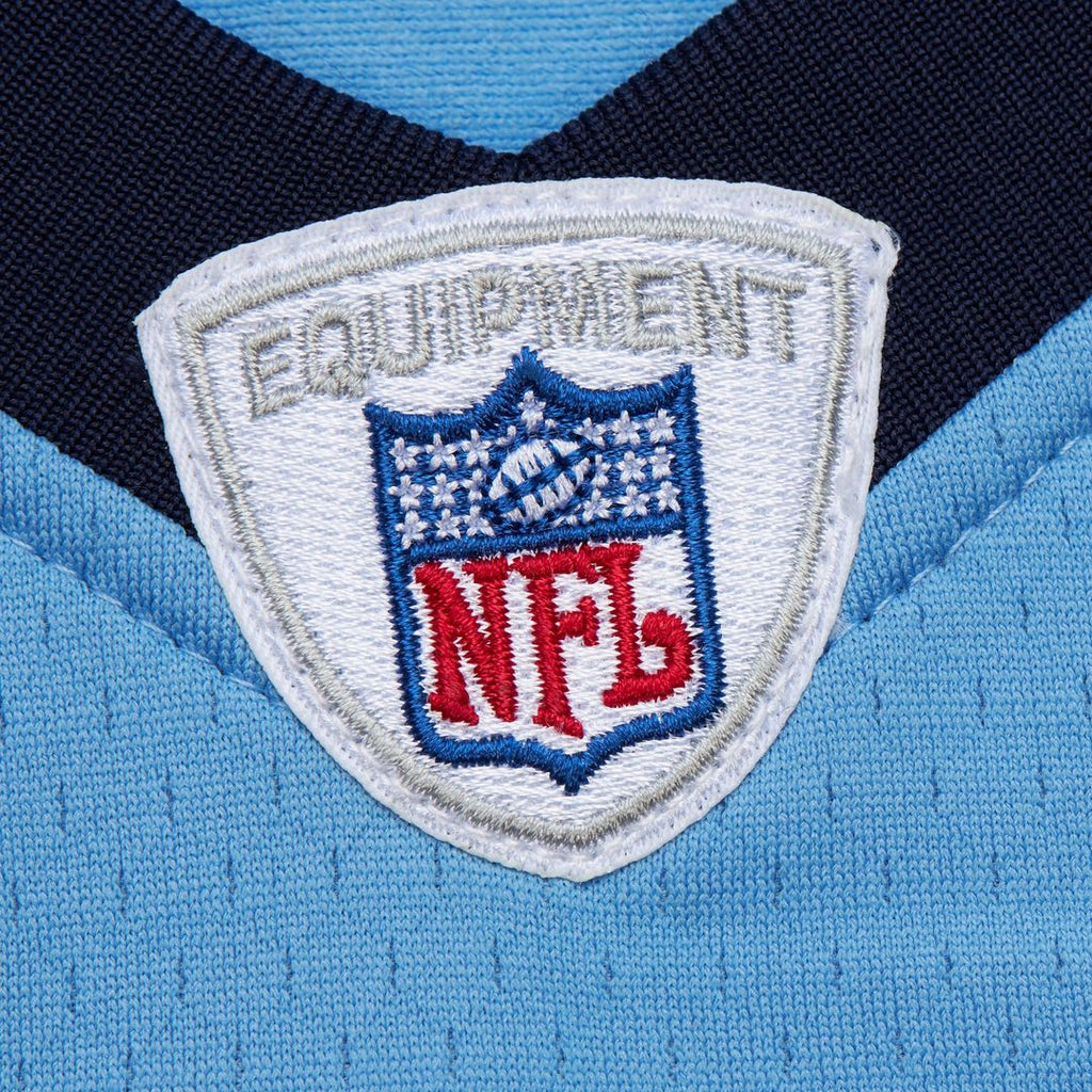 Tennessee Titans Steve McNair Mitchell & Ness Light Blue 2003 Legacy Replica Jersey product image 4, provided for visual