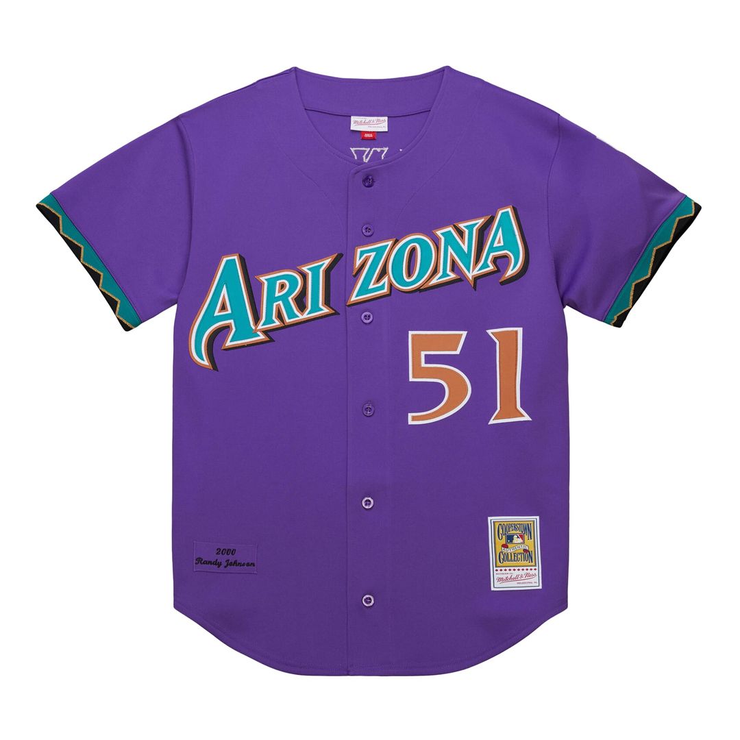 Arizona Diamondbacks Randy Johnson Mitchell & Ness Black 2001 Authentic Jersey product image 18, provided for visual