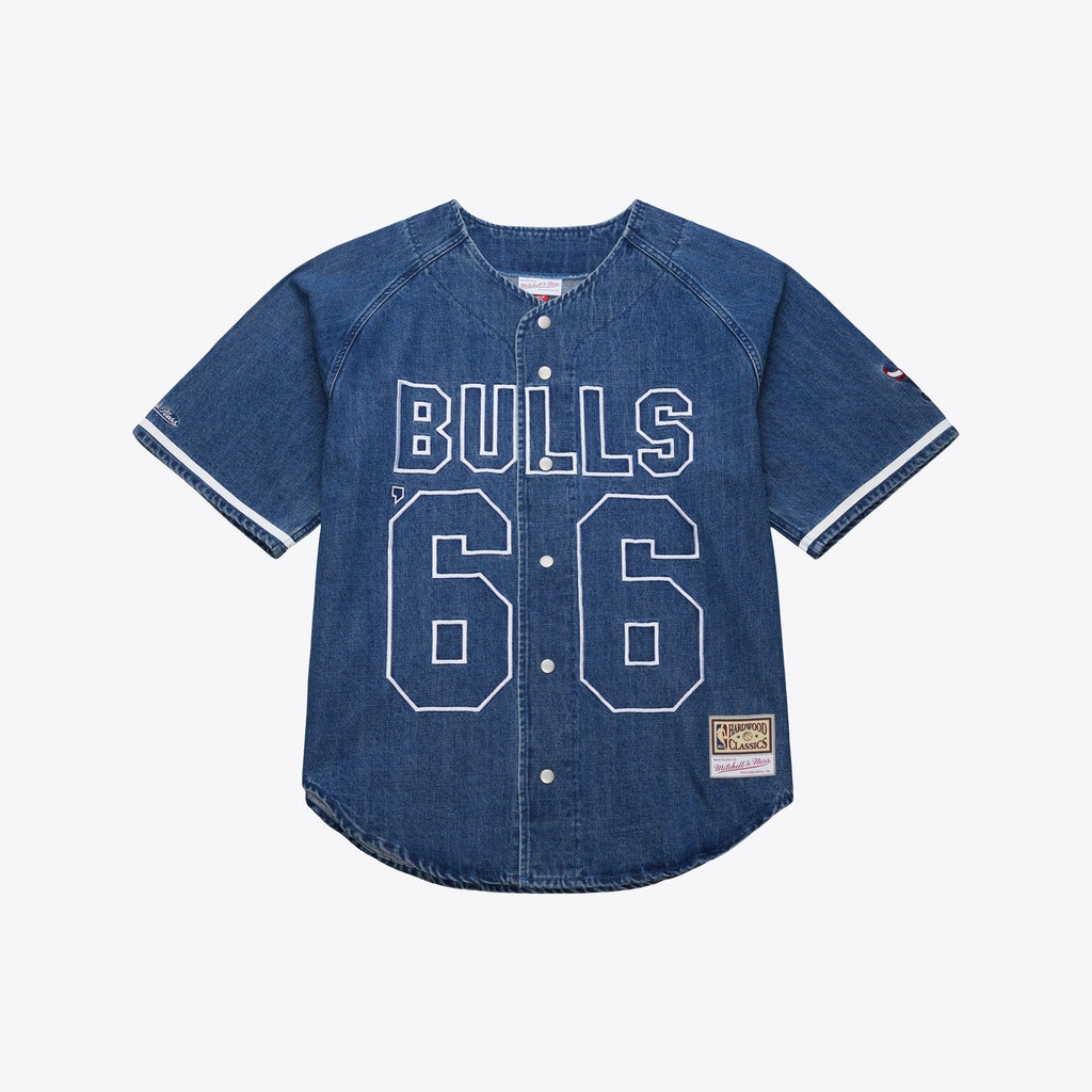 Chicago Bulls Mitchell & Ness Summer Breeze Baseball Jersey product image 2