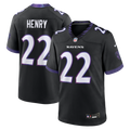 Baltimore Ravens Derrick Henry Nike Black Alternate Game Jersey product image 1, provided for visual reference and product