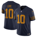 Green Bay Packers Jordan Love Nike Navy Alternate Vapor F.U.S.E. Stitched Limited Jersey product image 1, provided for