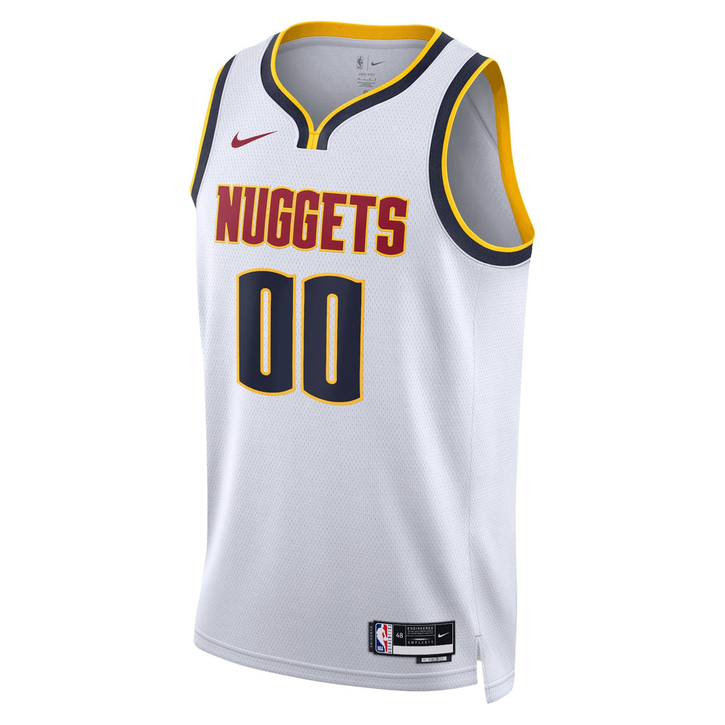 Denver Nuggets Nike Association Swingman Jersey - Custom - Unisex product image 2, provided for visual reference and product