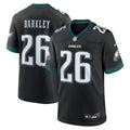 Philadelphia Eagles Saquon Barkley Nike Black Alternate Game Jersey product image 1, provided for visual reference and