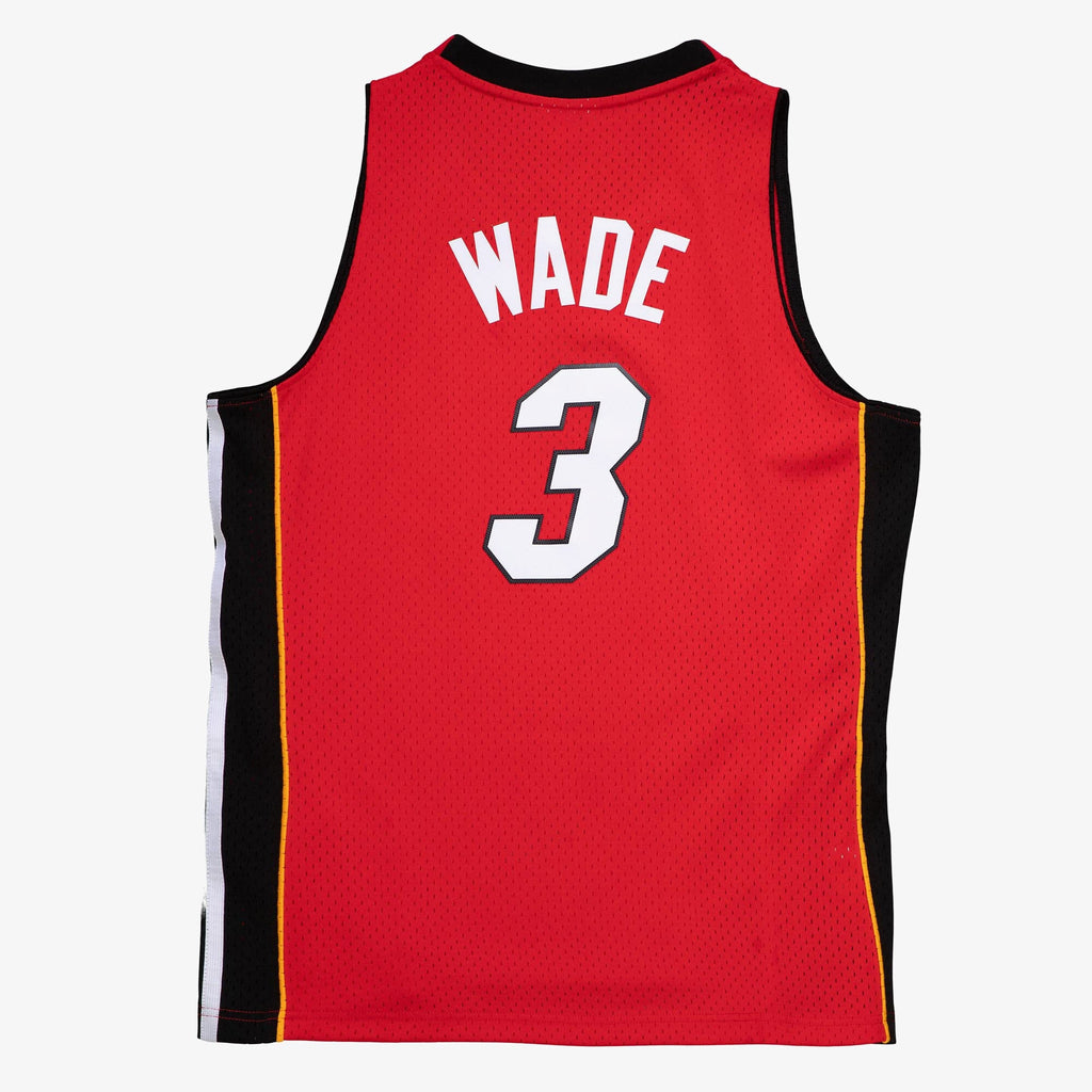 Miami Heat Mitchell & Ness Swingman Jersey Alternate Dwayne Wade 2005-06 product image 3, provided for visual reference and