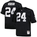Las Vegas Raiders Charles Woodson Mitchell & Ness Black Big & Tall 1998 Retired Player Replica Jersey product image 1,