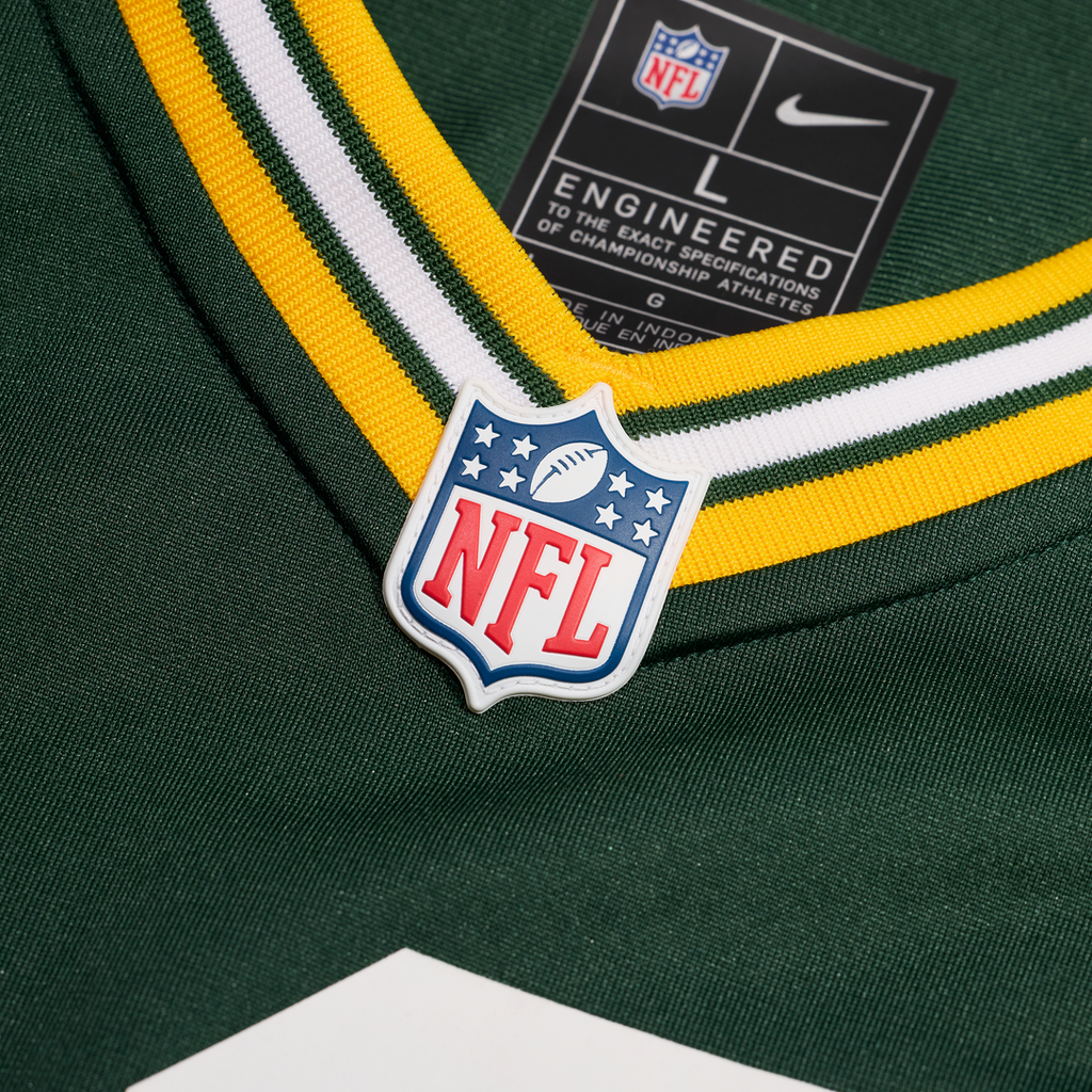Green Bay Packers Benjamin St-Juste Nike Green Team Game Jersey product image 8, provided for visual reference and product