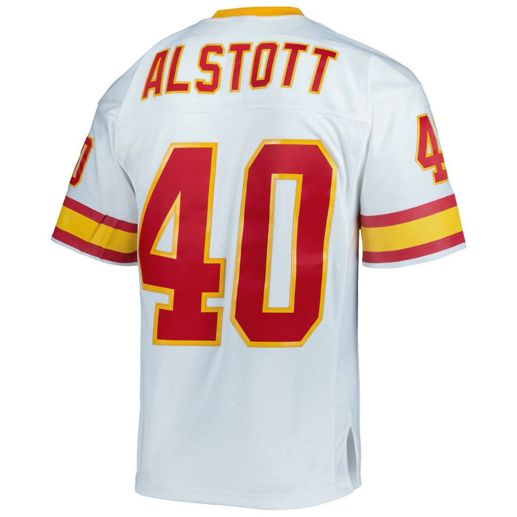 Tampa Bay Buccaneers Mike Alstott Mitchell & Ness Red Legacy Replica Jersey product image 9, provided for visual reference