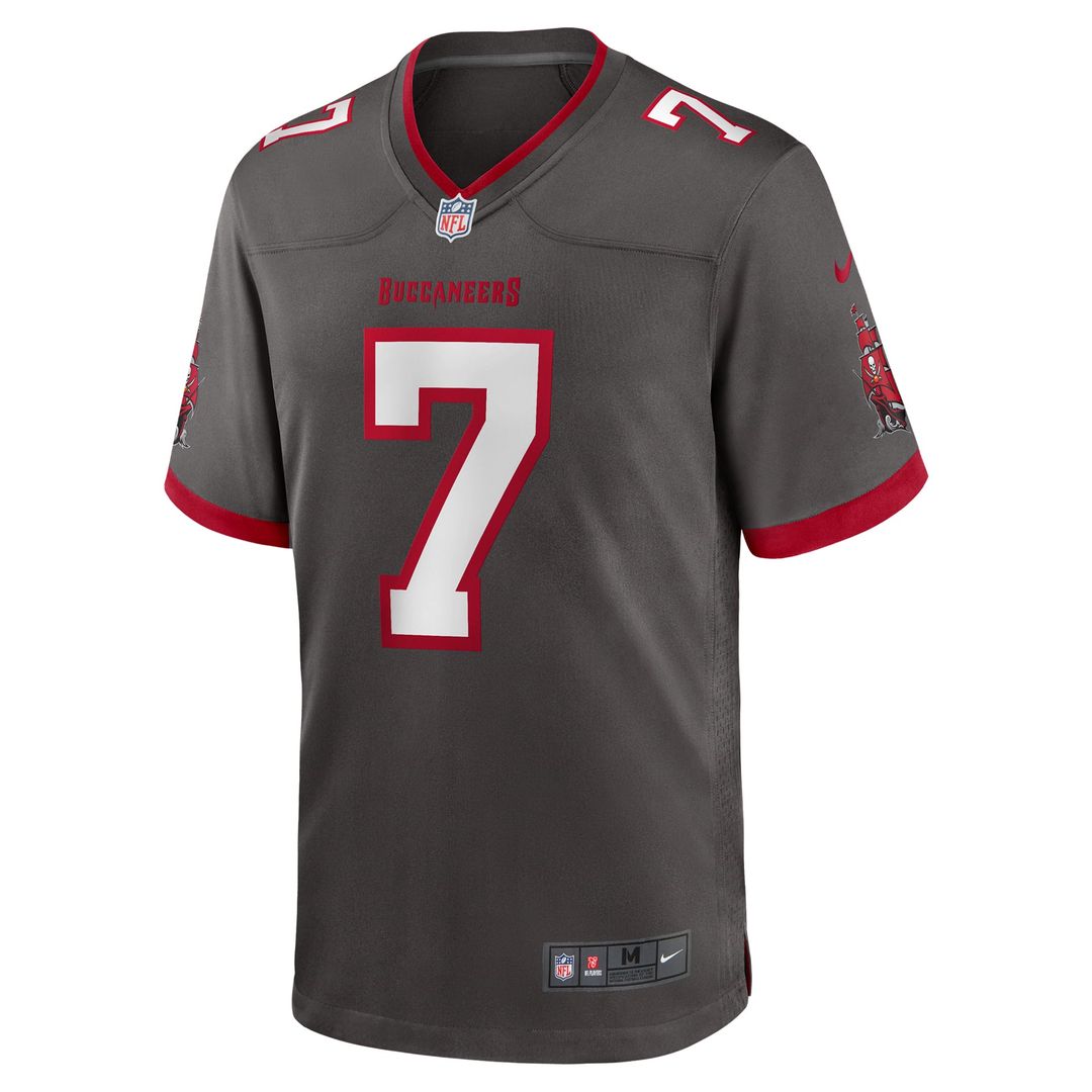 Tampa Bay Buccaneers Bucky Irving Nike Orange Alternate Game Jersey product image 8, provided for visual reference and