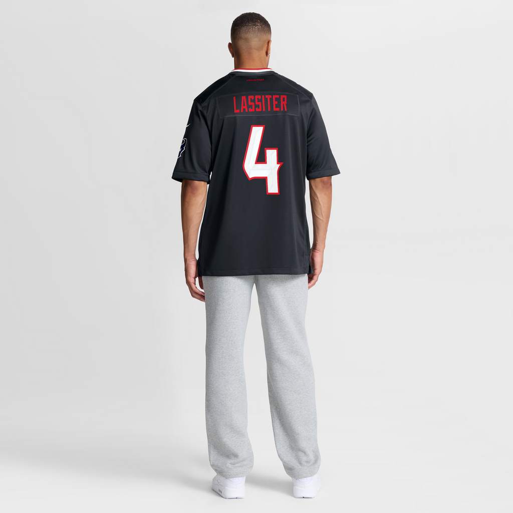 Houston Texans Kamari Lassiter Nike Navy Team Game Jersey product image 8, provided for visual reference and product detail