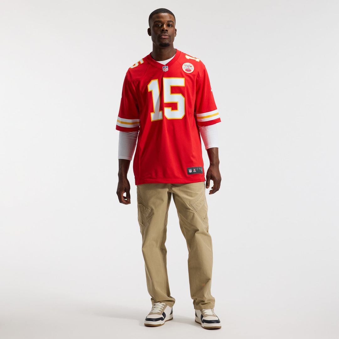 Kansas City Chiefs Patrick Mahomes Nike Red Game Jersey product image 18, provided for visual reference and product detail