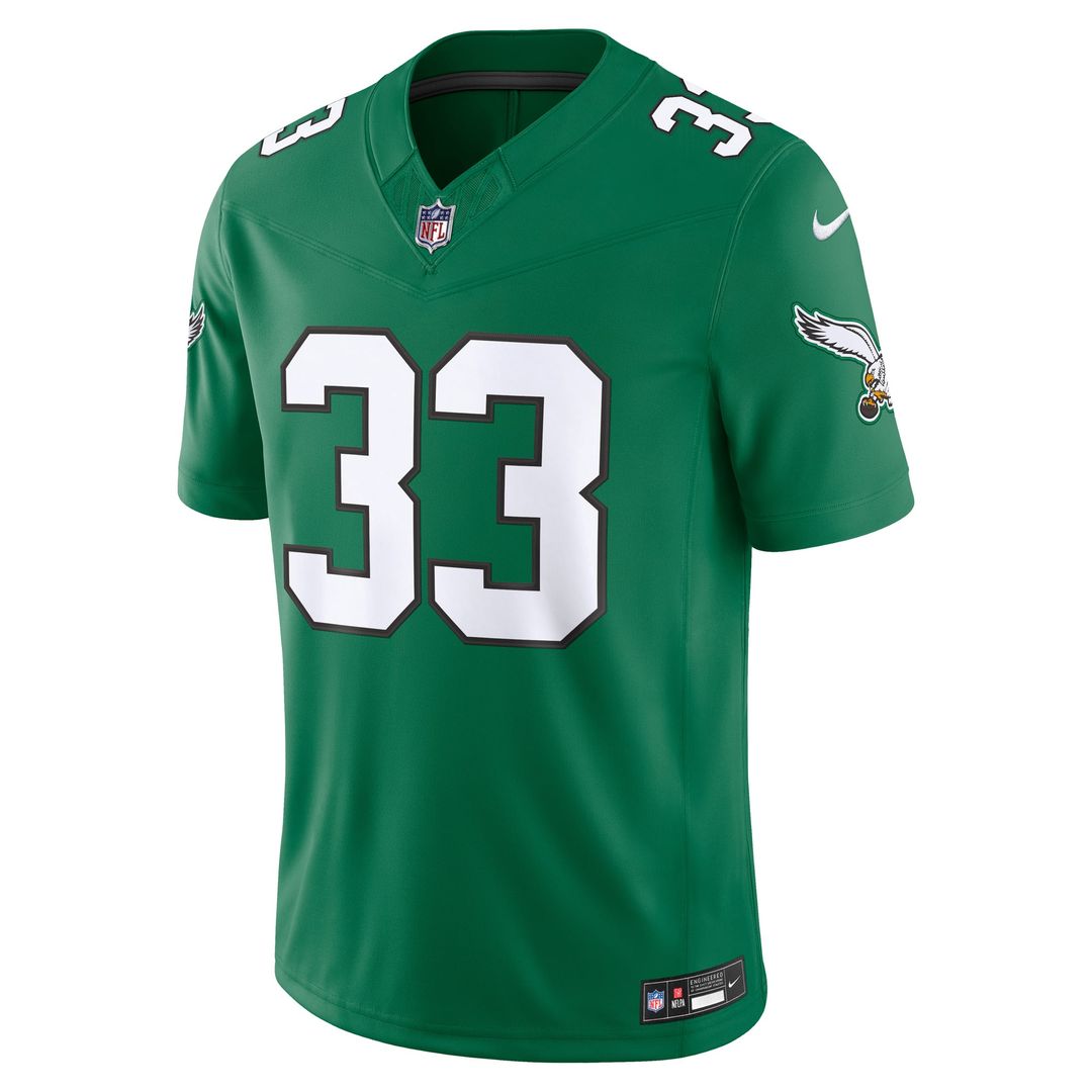 Philadelphia Eagles Cooper DeJean Nike White Vapor F.U.S.E. Stitched Limited Jersey product image 11, provided for visual