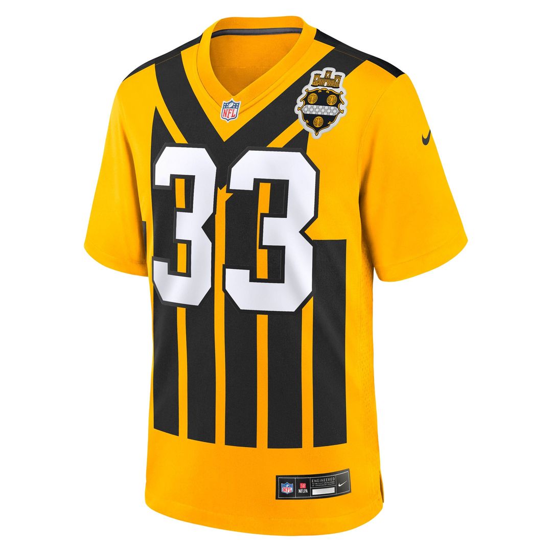Pittsburgh Steelers Jack Sawyer Nike Black Team Game Jersey product image 14, provided for visual reference and product