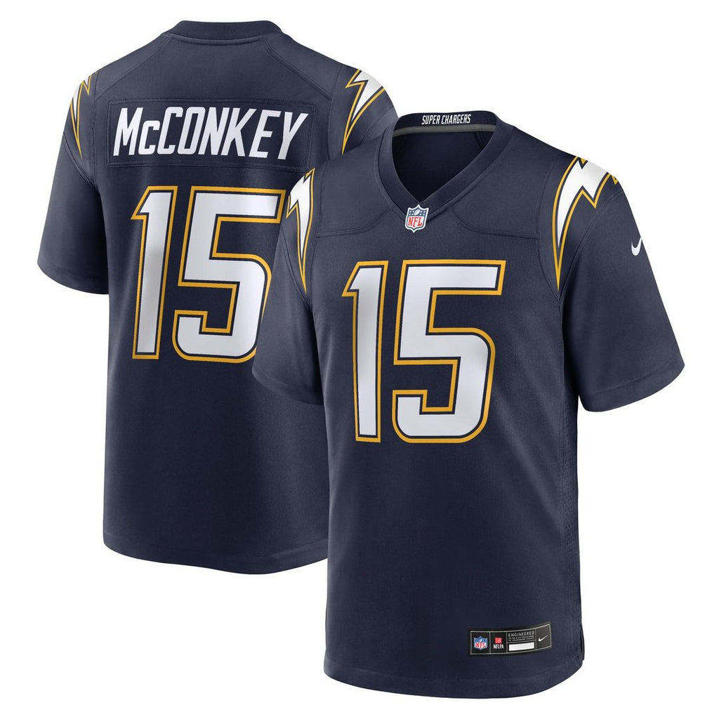 Los Angeles Chargers Ladd McConkey Nike Gold Alternate Charger Power Game Player Jersey product image 15, provided for