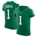 Philadelphia Eagles Jalen Hurts Nike Kelly Green Alternate Vapor F.U.S.E. Elite Jersey product image 1, provided for visual