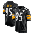 Pittsburgh Steelers Keeanu Benton Nike Black Team Game Jersey product image 1, provided for visual reference and product