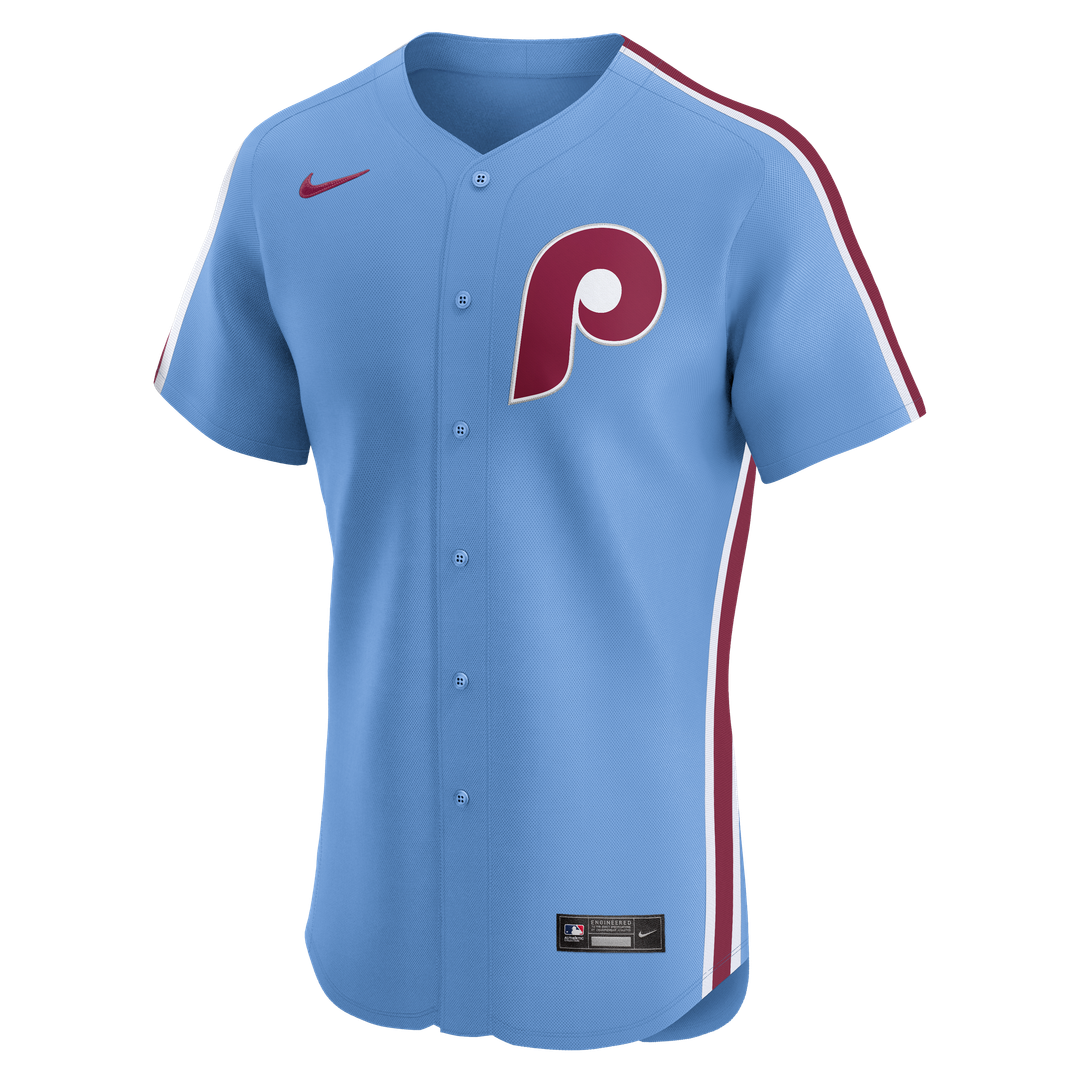Philadelphia Phillies Nike Cream Alternate 2 Elite Jersey product image 11, provided for visual reference and product detail