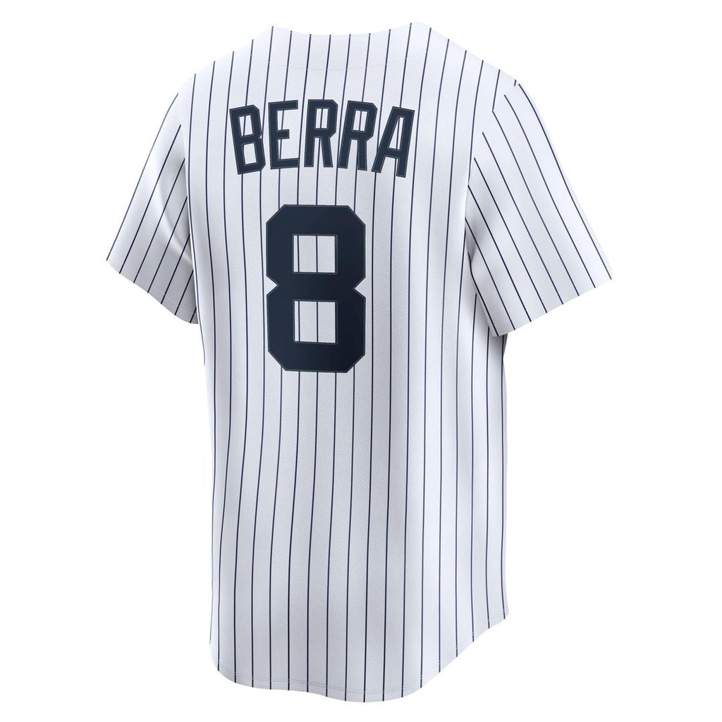 New York Yankees Yogi Berra Nike White Cooperstown Collection Limited Jersey product image 3, provided for visual reference