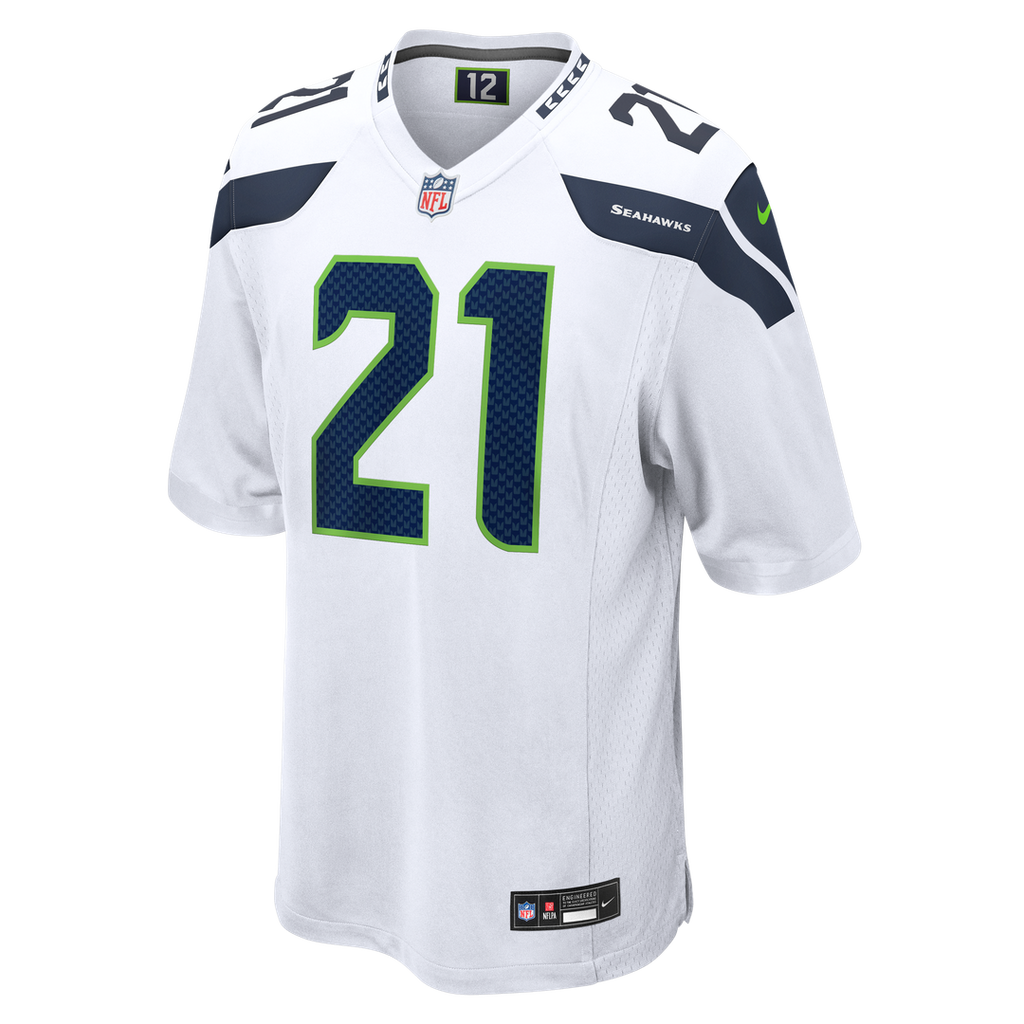 Seattle Seahawks Devon Witherspoon Nike College Navy Game Jersey product image 14, provided for visual reference and product