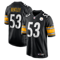 Pittsburgh Steelers JaWhaun Bentley Nike Black Team Game Jersey product image 1, provided for visual reference and product