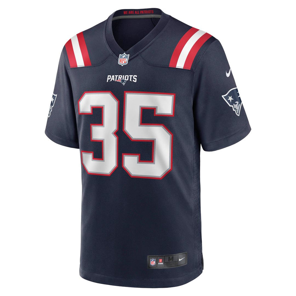 New England Patriots Jim Nance Nike Navy Retired Player Jersey product image 2, provided for visual reference and product
