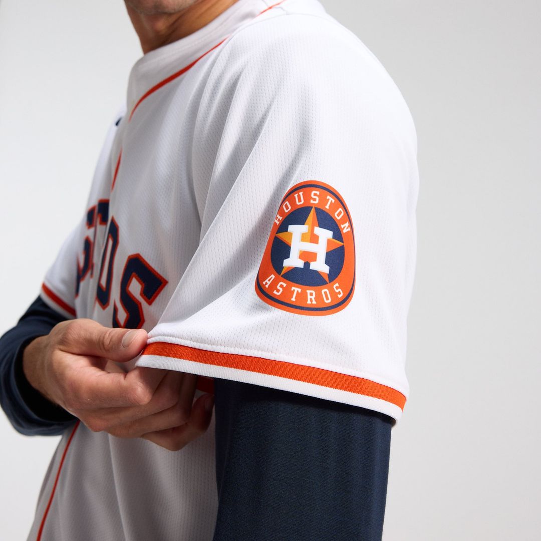 Houston Astros Nike White Home Limited Jersey product image 8, provided for visual reference and product detail review