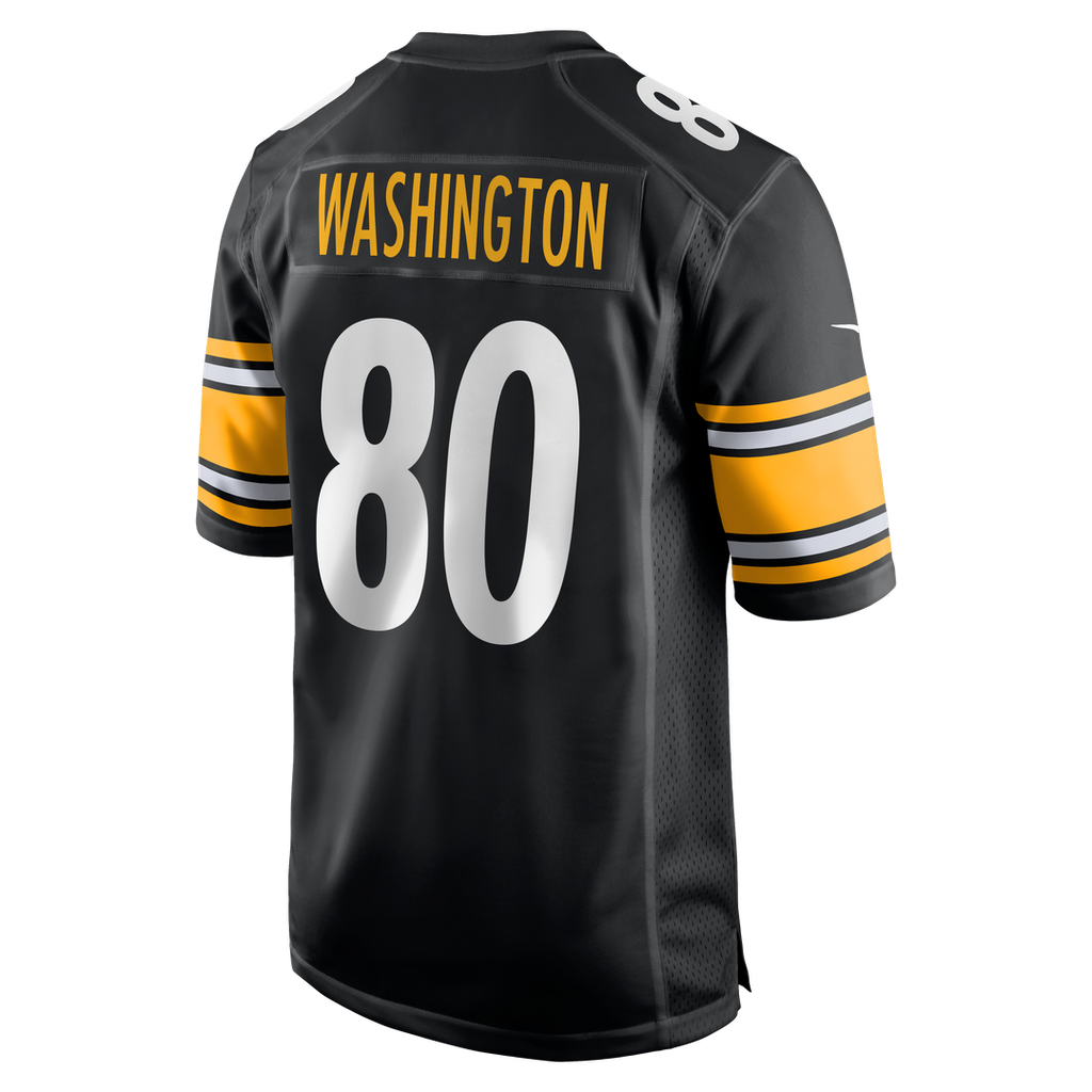 Pittsburgh Steelers Darnell Washington Nike Black Game Jersey product image 3, provided for visual reference and product