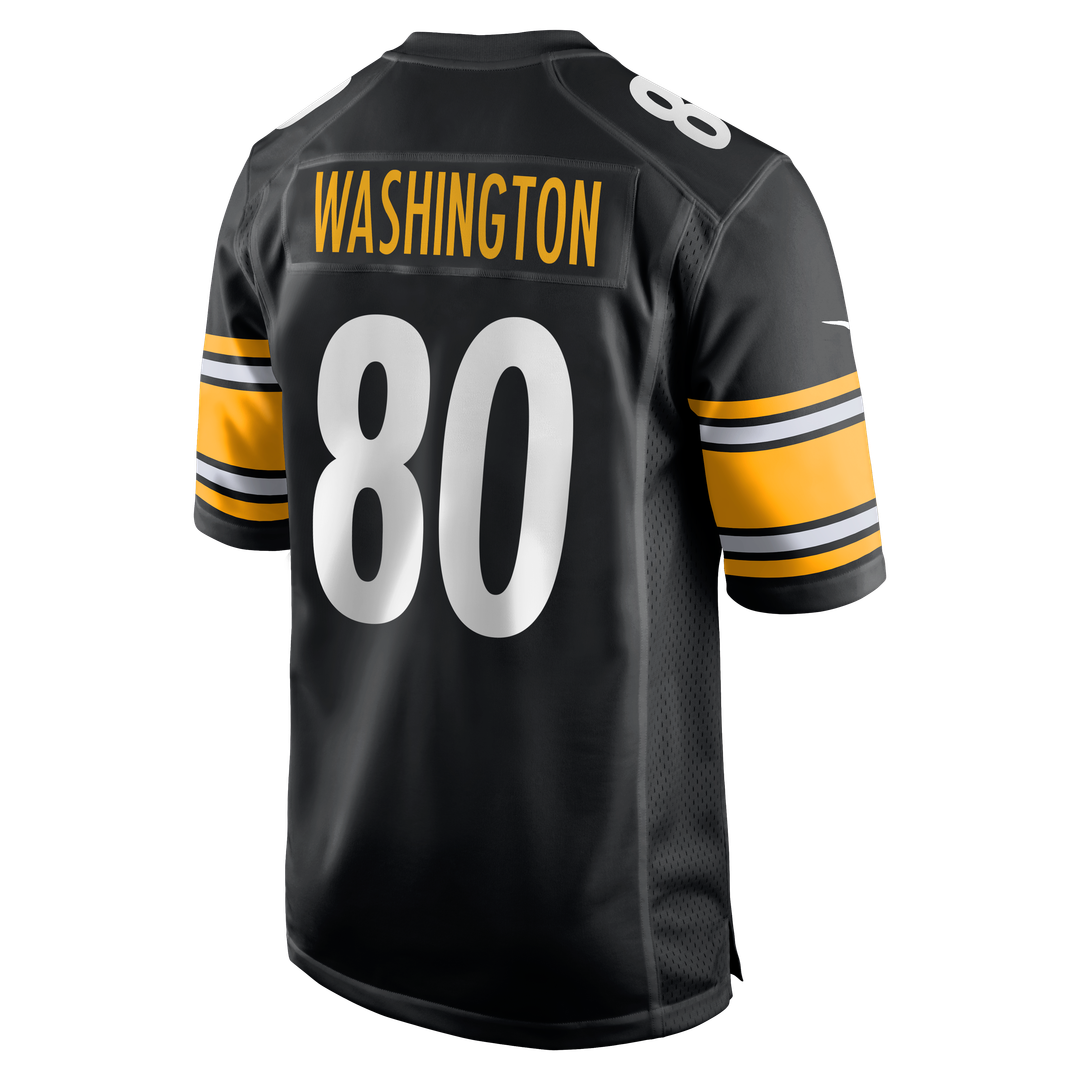 Pittsburgh Steelers Darnell Washington Nike Black Game Jersey product image 3, provided for visual reference and product