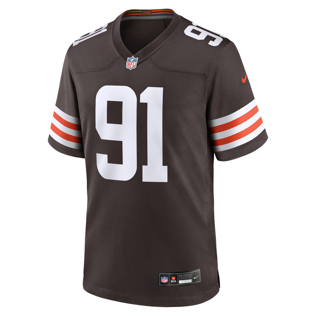 Cleveland Browns Alex Wright Nike Brown Team Game Jersey product image 2, provided for visual reference and product detail