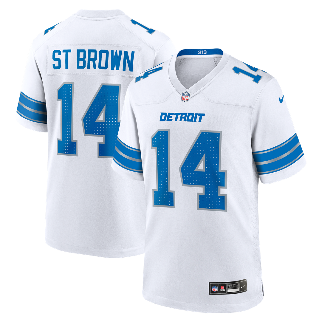 Detroit Lions Amon-Ra St. Brown Nike Black 2nd Alternate Game Jersey product image 23, provided for visual reference and