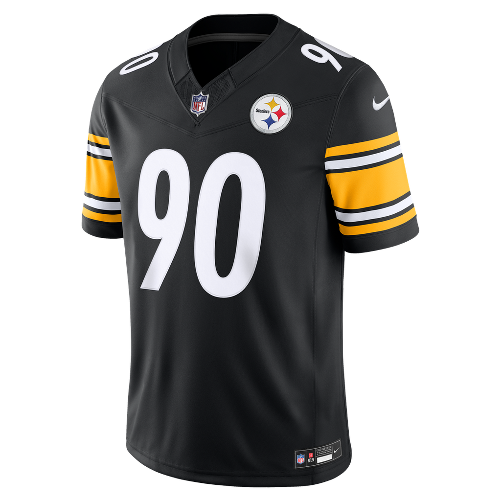Pittsburgh Steelers T.J. Watt Nike Gold Alternate Vapor F.U.S.E. Stitched Limited Jersey product image 12, provided for