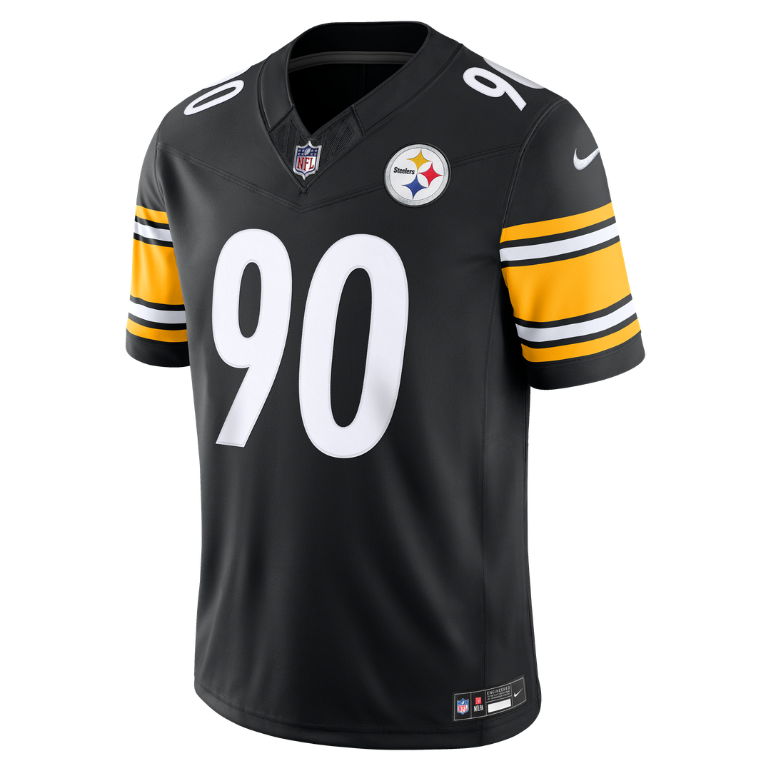 Pittsburgh Steelers T.J. Watt Nike Gold Alternate Vapor F.U.S.E. Stitched Limited Jersey product image 12, provided for